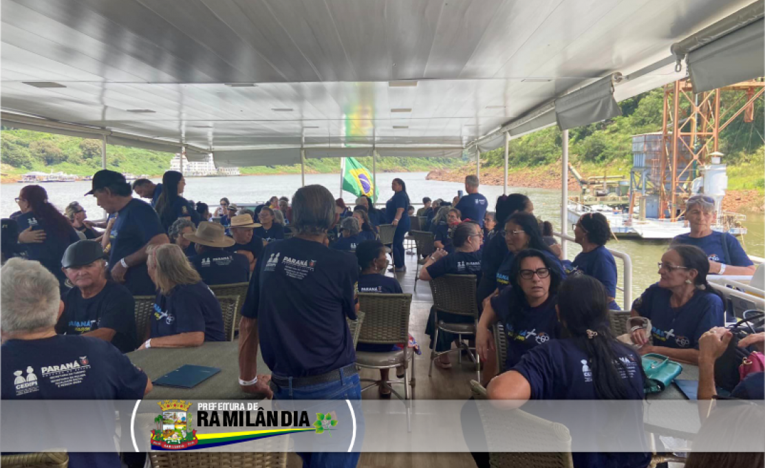 CLUBE DO VOVÔ ESPERANÇA VISITA KATAMARAM E ITAIPU BINACIONAL 